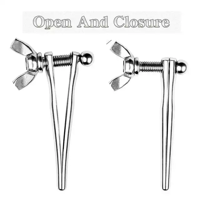 Mokko Toys - Urethral Dilator. Stalowy dilator do cewki moczowej, ręczny mechanizm zwiększający rozchylenie