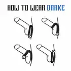Velv'Or - Rooster Drake Double Ring Design Cock Ring With Vibrating Bullet - podwójny ring na penisa wykonany z silikonu. wibrujący bullet dla dodatkowej przyjemności 