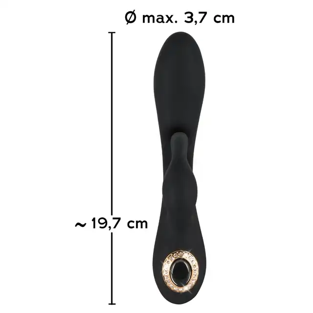 Cleopatra - Rabbit Vibrator. Elegancki wibrator z króliczkiem. Dwa silniczki do pełnej rozkoszy stymulacji