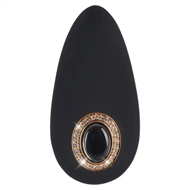 Cleopatra - Clitoral Vibrator. Elegancki stymulator łechtaczki z oprawą imitującą kamienie szlachetne. Bardzo elegancki. 