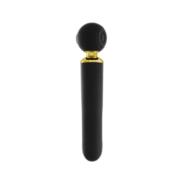 Black Empire - My Commander 3in1 Stimulator. Luksusowy wibrator z trzema wyjątkowymi funkcjami. Stymulacja powietrzem, ruchomym trzonem i pulsującą kuleczką