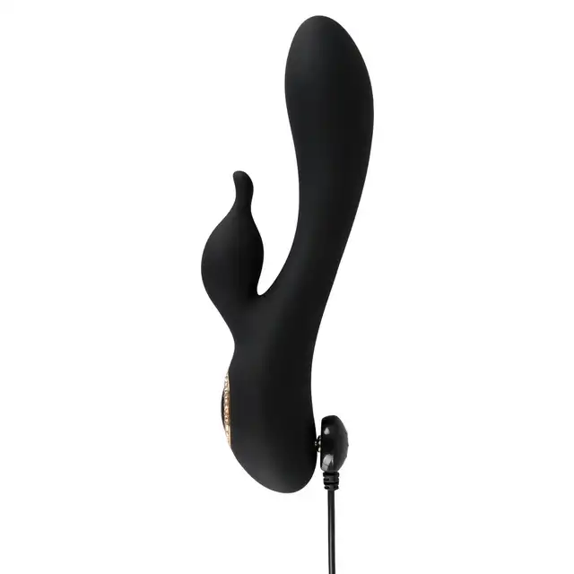 Cleopatra - Rabbit Vibrator. Elegancki wibrator z króliczkiem. Dwa silniczki do pełnej rozkoszy stymulacji