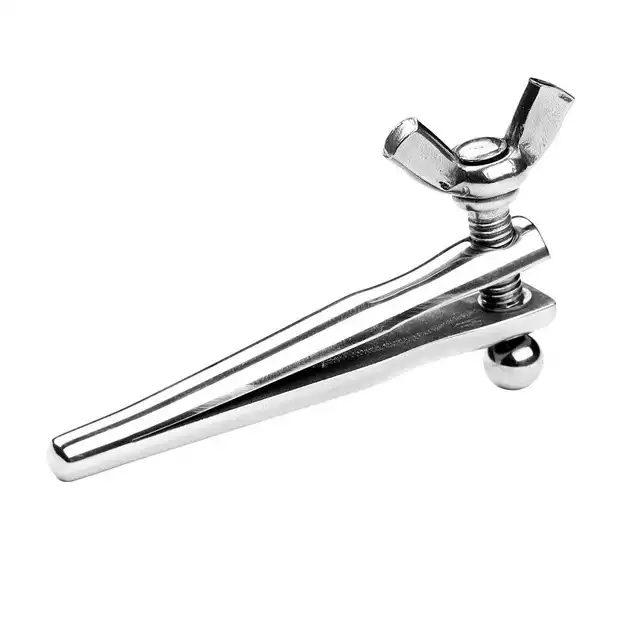Mokko Toys - Urethral Dilator. Stalowy dilator do cewki moczowej, ręczny mechanizm zwiększający rozchylenie