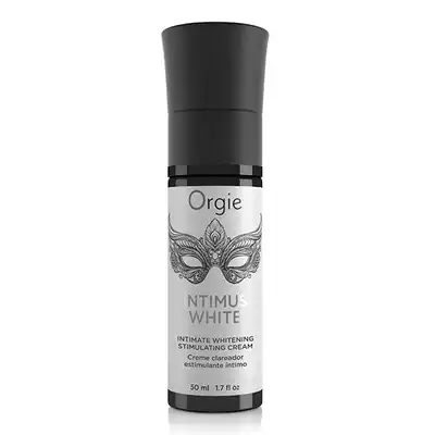 Orgie - Intimus White Intimate Whitening Stimulating Cream 50 ml - krem rozjaśniający i stymulujący intymne partie ciała.