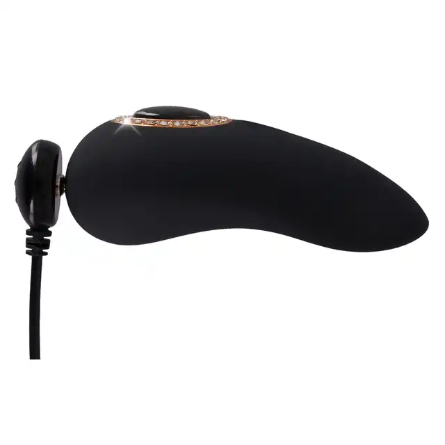 Cleopatra - Clitoral Vibrator. Elegancki stymulator łechtaczki z oprawą imitującą kamienie szlachetne. Bardzo elegancki. 