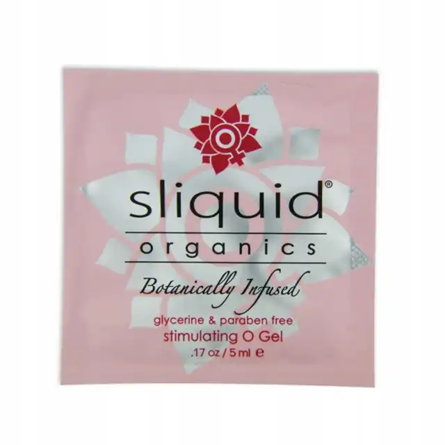 Sliquid  - O Gel Pillows 5ml - 100% wegański żel do stymulacji łechtaczki. Idealna, kieszonkowa pojemność!