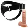 Pretty Love - Tom Harness Briefs. Realistyczne dildo z mocną przyssawką, regulowana uprząż strapon w zestawie
