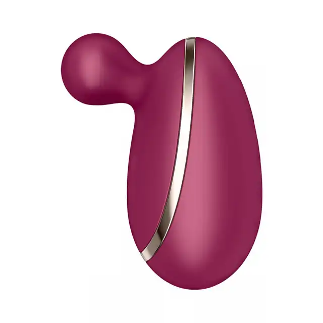 Satisfyer - Spot On 1 Berry. Precyzyjny punktowy stymulator łechtaczki o niewielkim rozmiarze. Elastyczna kuleczka wibrująca