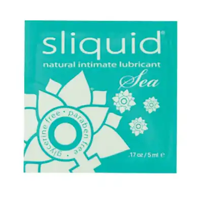 Sliquid - Sea 5ml - naturalny lubrykant na bazie wody ze starannie wyselekcjonowanymi wodorostami. Moc z morza!