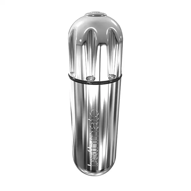 Bathmate - Vibe Bullet Vibrator Chrome - mini srebrny wibrator! Zabaw się gdzie chcesz, nawet w wannie!