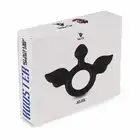 Velv'Or - Rooster Jeliel Angel Design Cock Ring - silikonowy ring na penisa o designie anioła. Dodaj sobie skrzydeł!