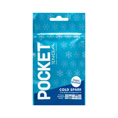 Tenga - Pocket Cold Spark - kultowy masturbator tenga w nowej odsłonie! Zabierz go ze sobą wszędzie 
