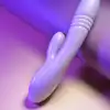 Playboy - Bumping Bunny - wibrator z króliczkiem i trzema opcjami - wibracją, pulsacją i podgrzewaniem! Niesamowite trio przyjemności