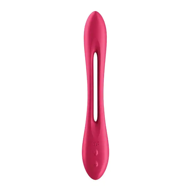 Satisfyer - Elastic Joy Red. Wielofunkcyjny wibrator, który dostosuje się do Twoich potrzeb. Możliwość wygięcia w każdą stronę
