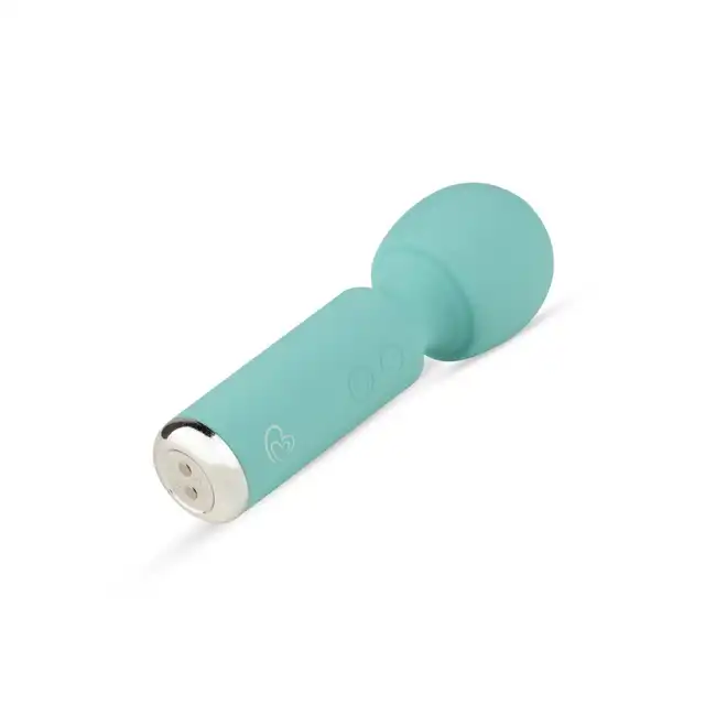Easy Toys - Wonder Wand Blue. Magiczna różdżka o potężnej mocy i niedużym rozmiarze, rozkoszuj się mocnymi wibracjami 