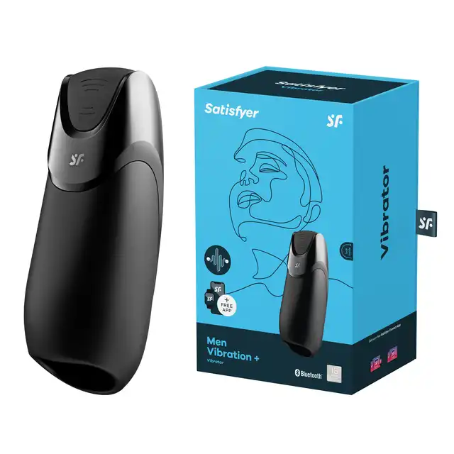 Satisfyer - Men Vibration+ - innowacyjny masturbator stworzony z myślą o męskiej przyjemności!