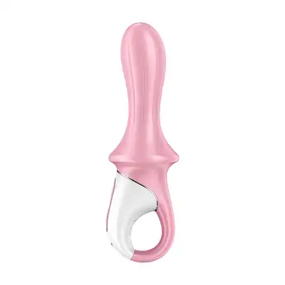 Satisfyer - Air Pump Booty 5+ rose - wibrator analny z ekscytującą opcją pompowania końcówki trzonu!