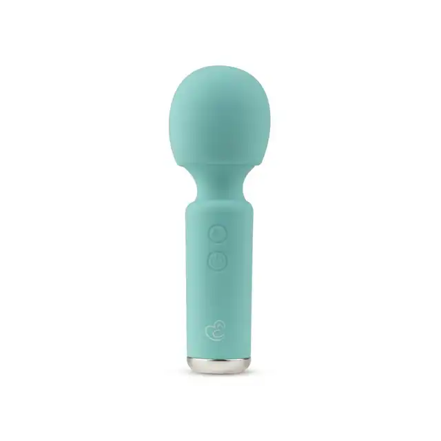 Easy Toys - Wonder Wand Blue. Magiczna różdżka o potężnej mocy i niedużym rozmiarze, rozkoszuj się mocnymi wibracjami 