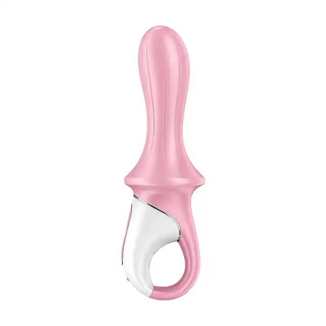 Satisfyer - Air Pump Booty 5+ rose - wibrator analny z ekscytującą opcją pompowania końcówki trzonu!