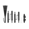 Bedroom Fantasies - Bondage Kit 5-Piece. Podstawowy zestaw do krępowania i zabaw ze świecami o niskiej temperaturze topnienia, kajdanki, opaska, flogger i świece