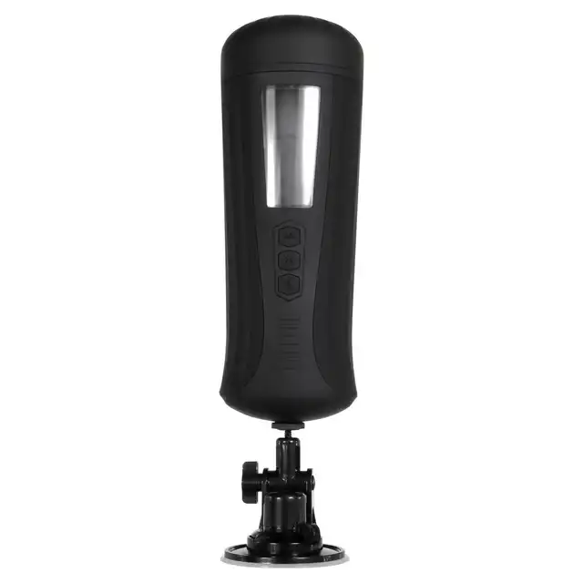 Evolved - Sasha Grey Vibrating - unikatowy masturbator z mocna przyssawką do zabawy bez rąk! Posłuchaj seksownego głosu Sashy Grey!