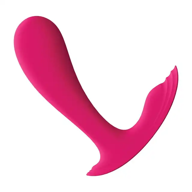 Satisfyer - Top Secret. Dyskretny wibrator podwójny do stymulacji punktu G i łechtaczki, idealny przyjaciel w podróży