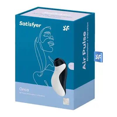 Satisfyer - Orca - kuzyn kultowego stymulatora łechtaczki w nowej wersji! Stymulator powietrzny oraz wibracje. 