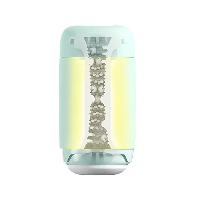 Tenga -  Puffy Mint Green. Niesamowicie miękki i elastyczny masturbator od lidera. Najnowsza technologia dająca prawdziwą rozkosz