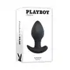 Playboy - Plug &amp; Play - luksusowa wtyczka analna z 10 trybami wibracji. Postaw na wysoką jakość!
