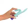 Bunt. - Double Vibrator. Wibrator z 2 ruchomymi ramionami do wielowymiarowej stymulacji. Wiele funkcji i wysokiej jakości silikon