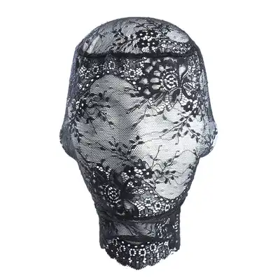 Oproducts - Fany Lace Hood Cover - półprzezroczysta maska z koronki idealnie dopasowująca się do twarzy