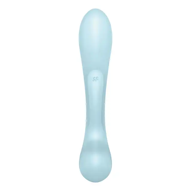 Satisfyer - Triple Oh light blue - rozkoszuj się mnogością przyjemności, dzięki temu wszechstronnemu wibratorowi!