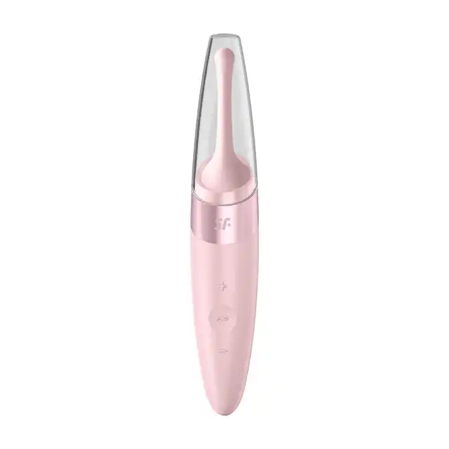 Satisfyer - Twirling Delight Rose. Wibrator łechtaczkowy do precyzyjnej stymulacji małą ruchomą główką, imponujący swoją mocą i eleganckim designem