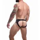 C4M - Dungeon CBlack Jockstrap L - męska bielizna w stylu jockstrap. Idealne podkreślenie męskości