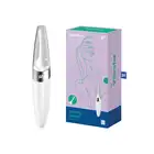 Satisfyer - Twirling Delight White. Wibrator łechtaczkowy do precyzyjnej stymulacji małą ruchomą główką, imponujący swoją mocą i eleganckim designem
