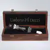 Joyride – Umberto D'il Dozzi. Luksusowe i eleganckie, szklane dildo z pędzelkiem i drewnianą szkatułką. Produkt premium. 