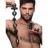 Master Series – Dark Rattler Vibrating Anal Beads. Unikalne zdalnie sterowane koraliki analne z intensywnymi wibracjami