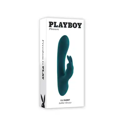 Playboy - Lil Rabbit - kompaktowy wibrator z króliczkiem. Dwa silniki zapewnią fantastyczną moc!