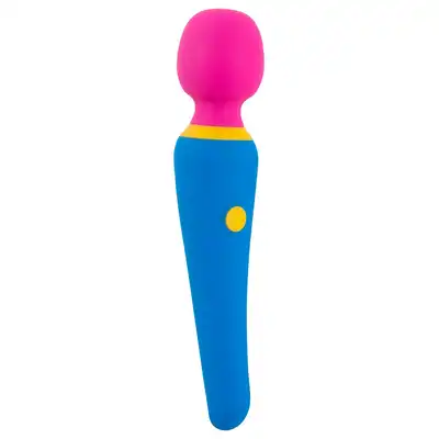 Bunt. - Wand Vibrator. Nowoczesna magiczna różdżka dla zbuntowanych i odważnych. Modne kolory i precyzyjna główka z silnymi wibracjami. 