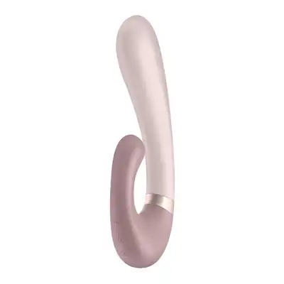 Satisfyer - Heat Wave mauve - podnieś poziom rozkoszy z wibratorem dopochwowym z opcją stymulacji łechtaczki!