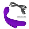 Pretty Love - Fingering Vibrator Gordon Purple. Wibrator na palec z wygiętą końcówką do stymulacji punktu G, precyzyjne i ukierunkowane wibracje