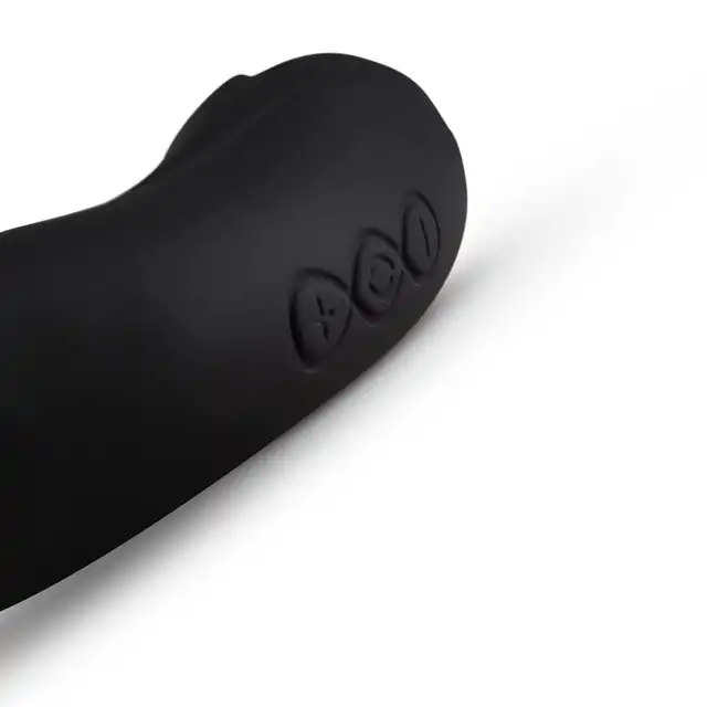 Easy Toys - Pointer Vibe Black. Precyzyjny wibrator do stymulacji łechtaczki, smukłą zaokrągloną i elastyczna końcówka