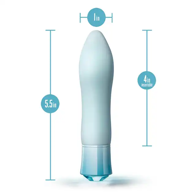 Oh My Gem - Ardor Aquamarine - wznieś się na wyżyny przyjemności z punktowym wibratorem do kierunkowej stymulacji!
