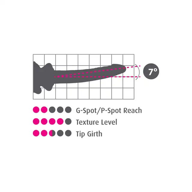 Icicles - No. 86 Pink. Różowe, szklane dildo o realistycznym kształcie, idealne do stymulacji punktu G. W zestawie elastyczna, silikonowa przyssawka do zabawy bez użycia rąk