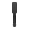 Bedroom Fantasies - Paddle Spanking Toy. Klasyczna czarna packa z połyskującej wegańskiej skóry, wytrzymała i minimalistyczna