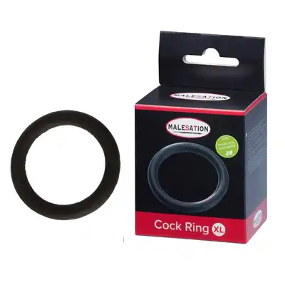 Malesation – Silicone Cock Ring XL. Klasyczny, silikonowy ring erekcyjny. 5 cm średnicy, powiększany
