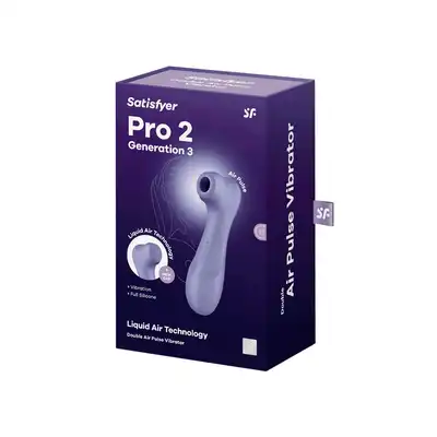 Satisfyer - Pro 2 Generation 3 lilac - najnowszy model kultowego stymulatora łechtaczki. Jeszcze więcej opcji, jeszcze więcej przyjemności!