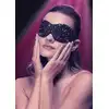 Radiance - Blackout Eye Mask. Zachwycająca czarna maska z błyszczącymi kryształkami