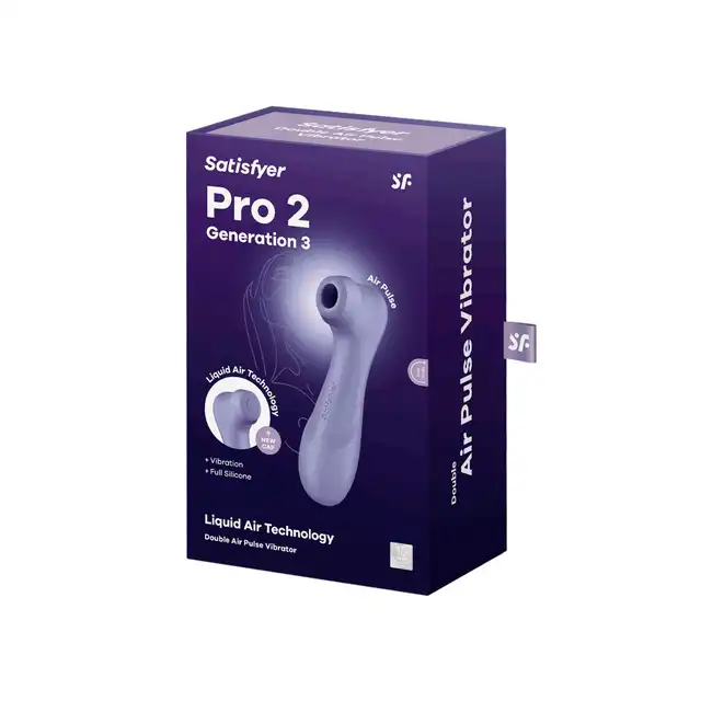 Satisfyer - Pro 2 Generation 3 lilac - najnowszy model kultowego stymulatora łechtaczki. Jeszcze więcej opcji, jeszcze więcej przyjemności!