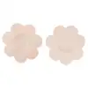 Cottelli Collection - Cloth Nipple Cover 6 pairs. Materiałowe naklejki na sutki w kształcie kwiatka, samoprzylepne. Idealne do stylizacji z głębokim dekoltem